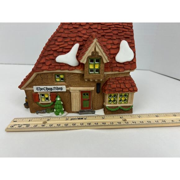 Department 56 Dickens Village The Chop Shop Lighted Building with Box - Picture 6 of 8